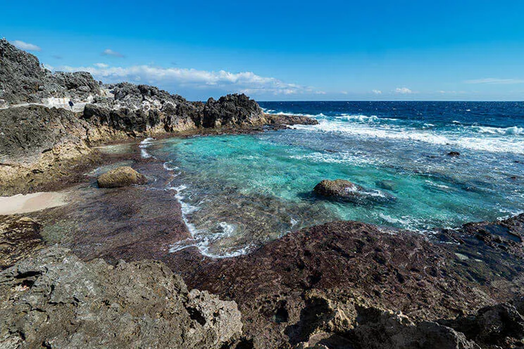 kita daito island sea pools