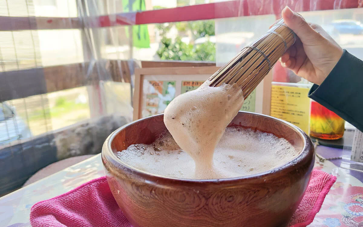 泡泡茶