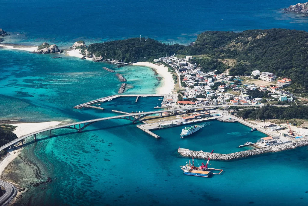 aka island port okinawa