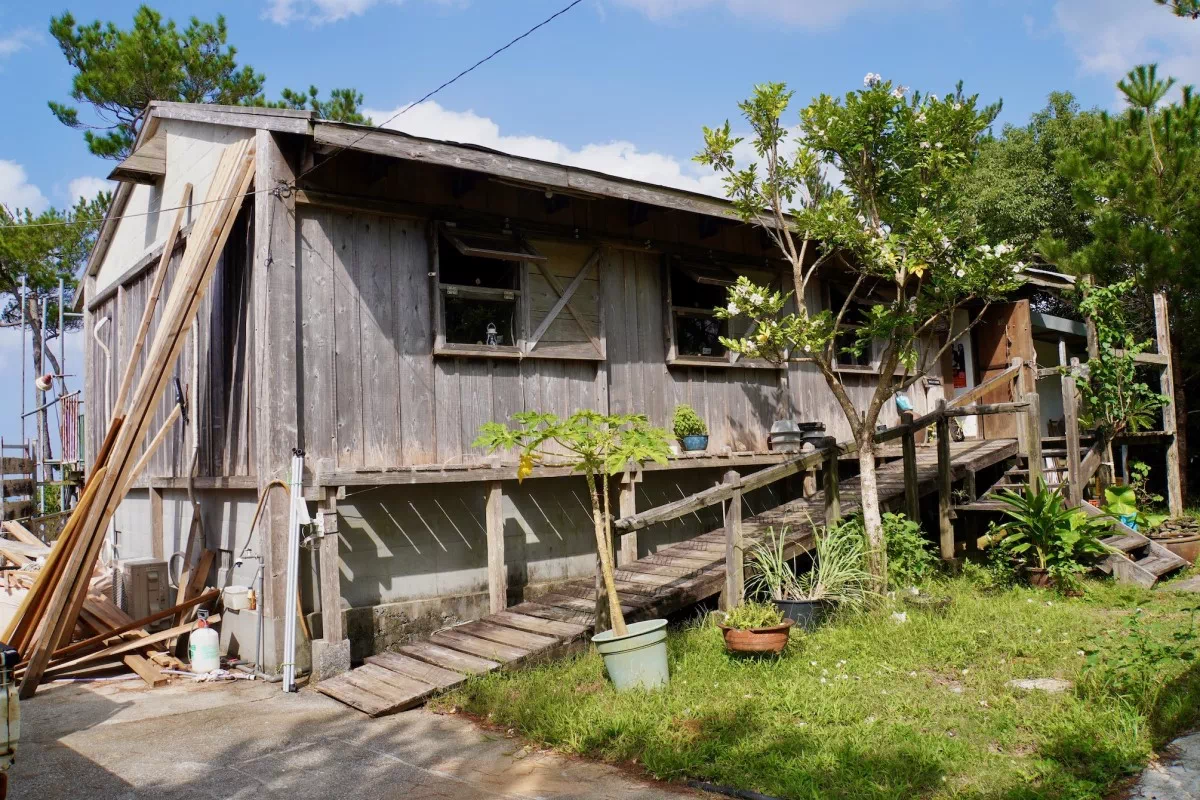 yanbaru cafe agachimui exterior
