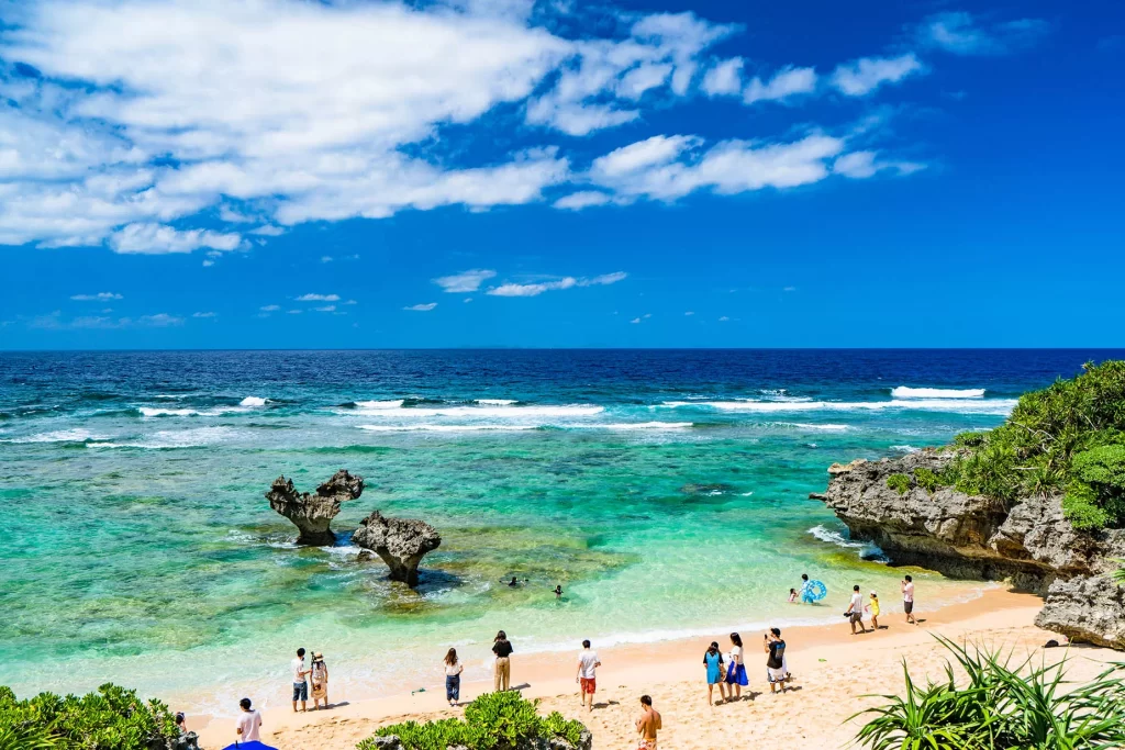 kouri island beach scenery